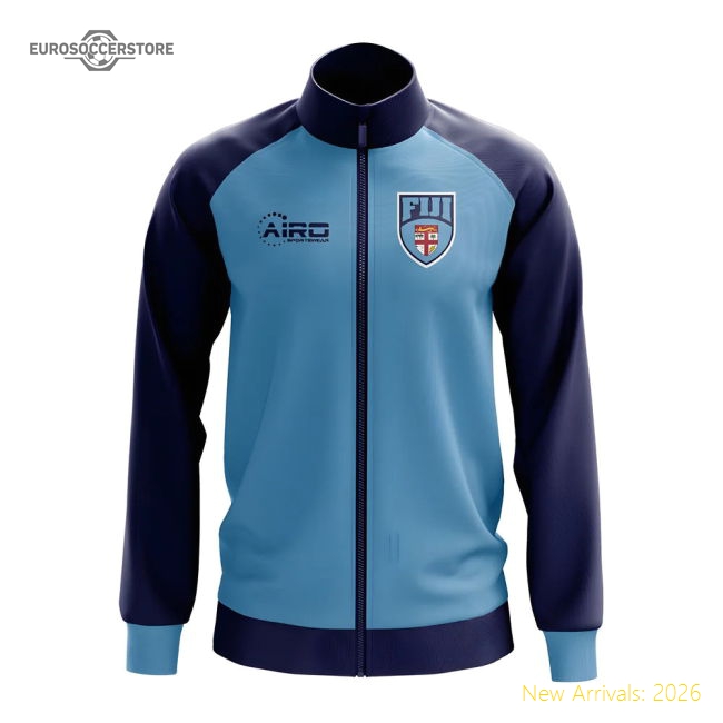 Fiji Concept Football Track Jacket (Sky)-Vantage Point Soccer