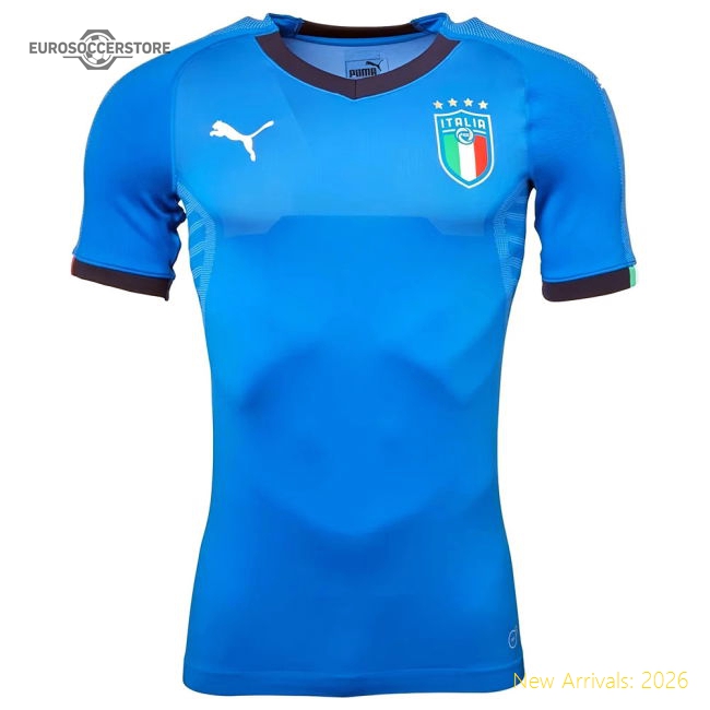 2018-2019 Italy evoKNIT Home Shirt-Vantage Point Soccer