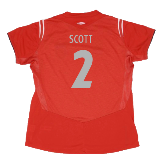 England 2004-05 Women\'s Away Shirt (W-14) (Excellent) (Scott 2)-Vantage Point Soccer