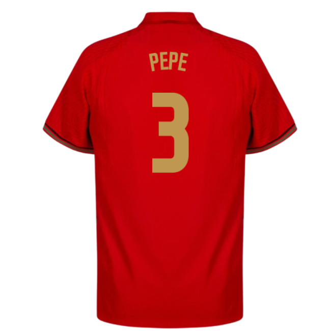 2020-2021 Portugal Home Shirt (PEPE 3)-Vantage Point Soccer