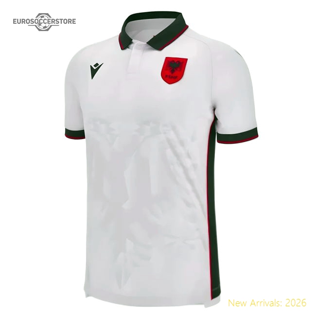 2023-2024 Albania Away Authentic Shirt-Vantage Point Soccer