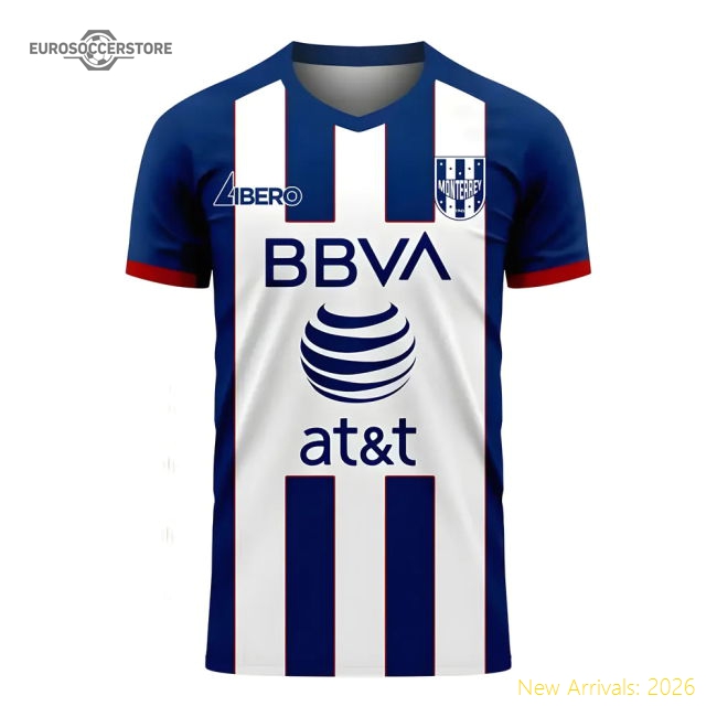 Monterrey 2025-2026 Home Concept Football Kit (Libero) - Baby-Football Shirts Shop