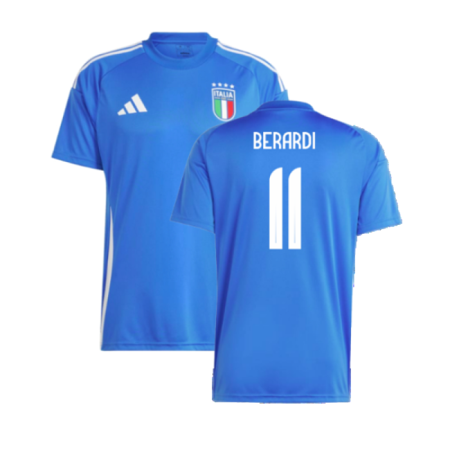 2024-2025 Italy Home Fan Jersey (BERARDI 11)-Vantage Point Soccer