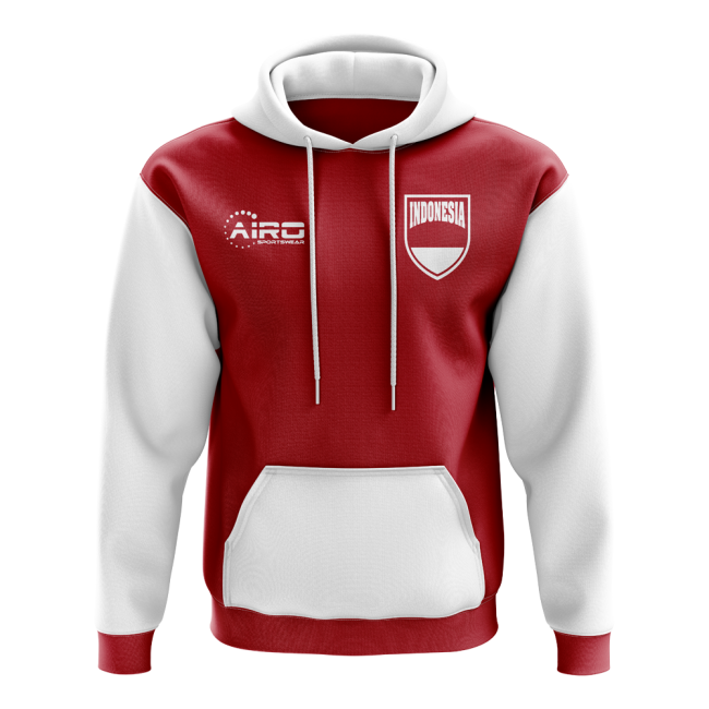 Indonesia Concept Country Football Hoody (Red)-Vantage Point Soccer