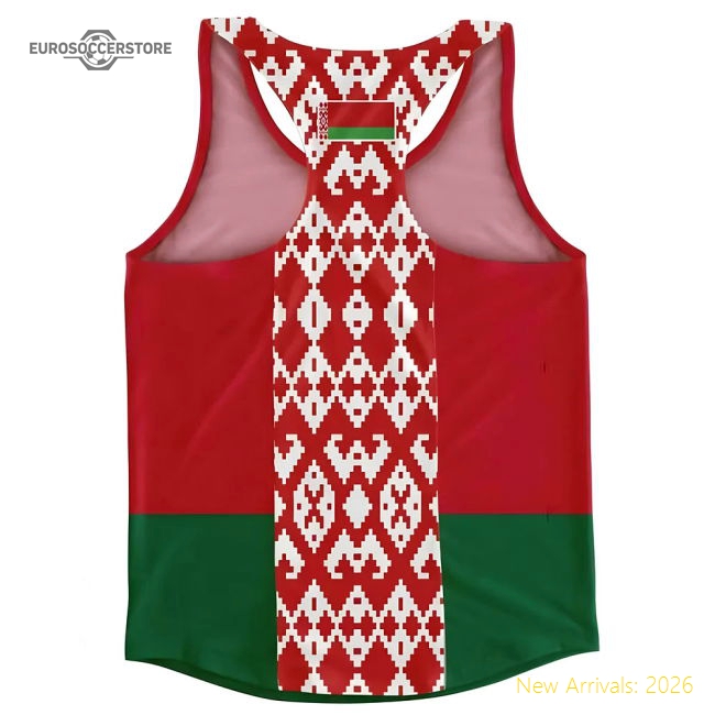 Belarus Flag Running Vest-Vantage Point Soccer