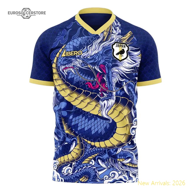 Japan 2025-2026 Third Concept Football Kit (Libero) (HATATE 24)-Vantage Point Soccer