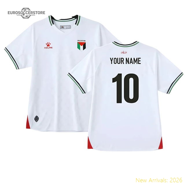 2024-2025 Palestine Home Shirt (Your Name)-Vantage Point Soccer