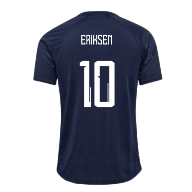 2024-2025 Denmark Training Jersey (Marine) (Eriksen 10)-Vantage Point Soccer
