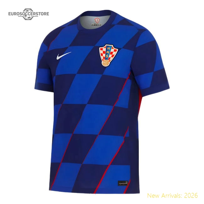 2024-2025 Croatia Away Shirt-Vantage Point Soccer