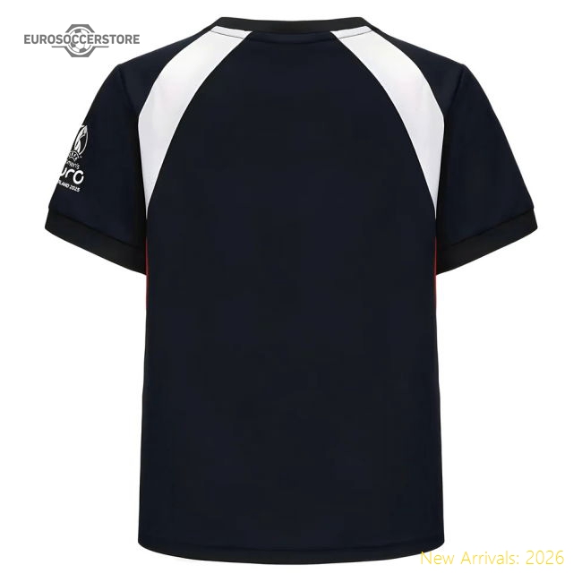 2025 England WEC Poly T-Shirt (Navy) - Kids-Vantage Point Soccer