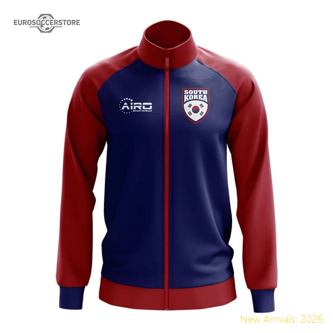 South Korea Concept Football Track Jacket (Blue)-The Soccer Shirt Hub