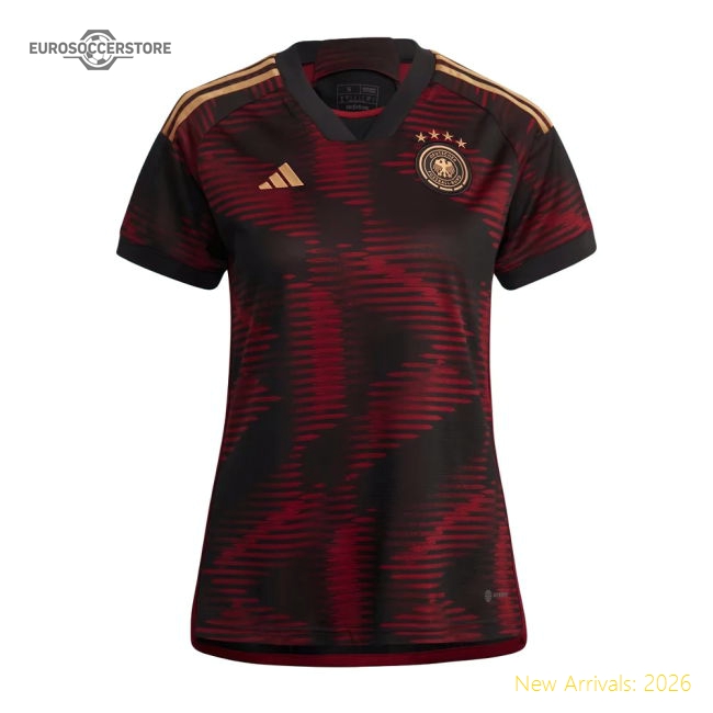 2022-2023 Germany Away Shirt (Ladies)-Vantage Point Soccer