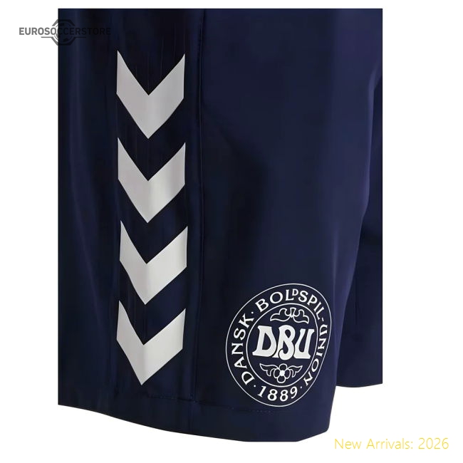 2024-2025 Denmark Training Shorts (Marine)-Vantage Point Soccer