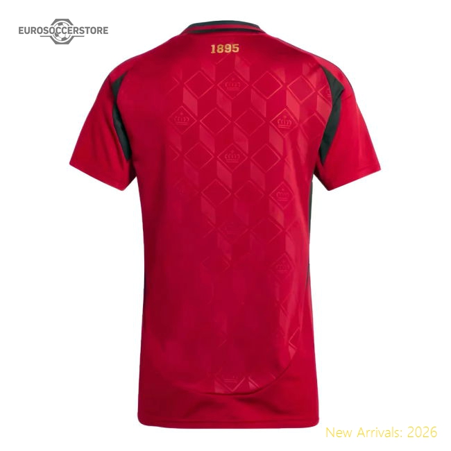 2024-2025 Belgium Home Shirt (Ladies)-Vantage Point Soccer