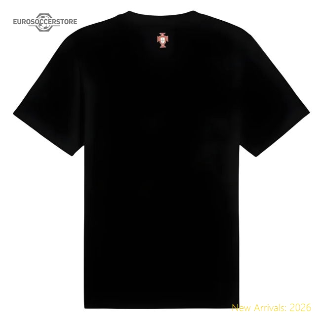 2025-2026 Portugal ftblNRGY Tee (Black)-Vantage Point Soccer