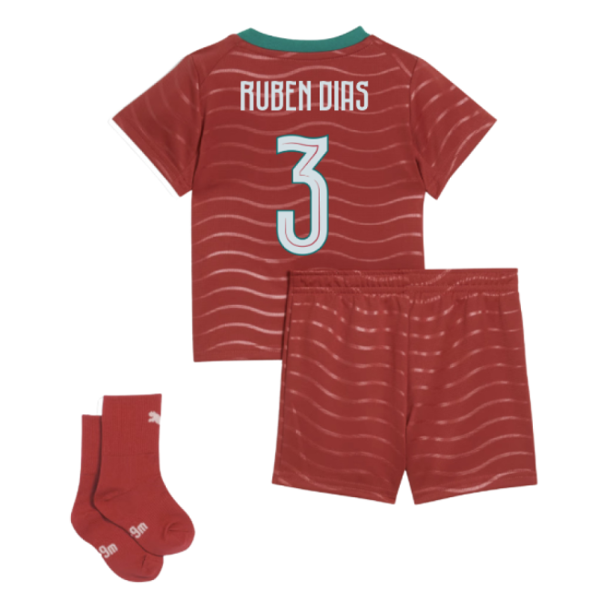 2026-2027 Portugal Home Baby Kit (Ruben Dias 3)-The Soccer Shirt Hub